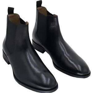 Hugo Boss Colby Chelsea Dress Boots Black US 9M UK 8